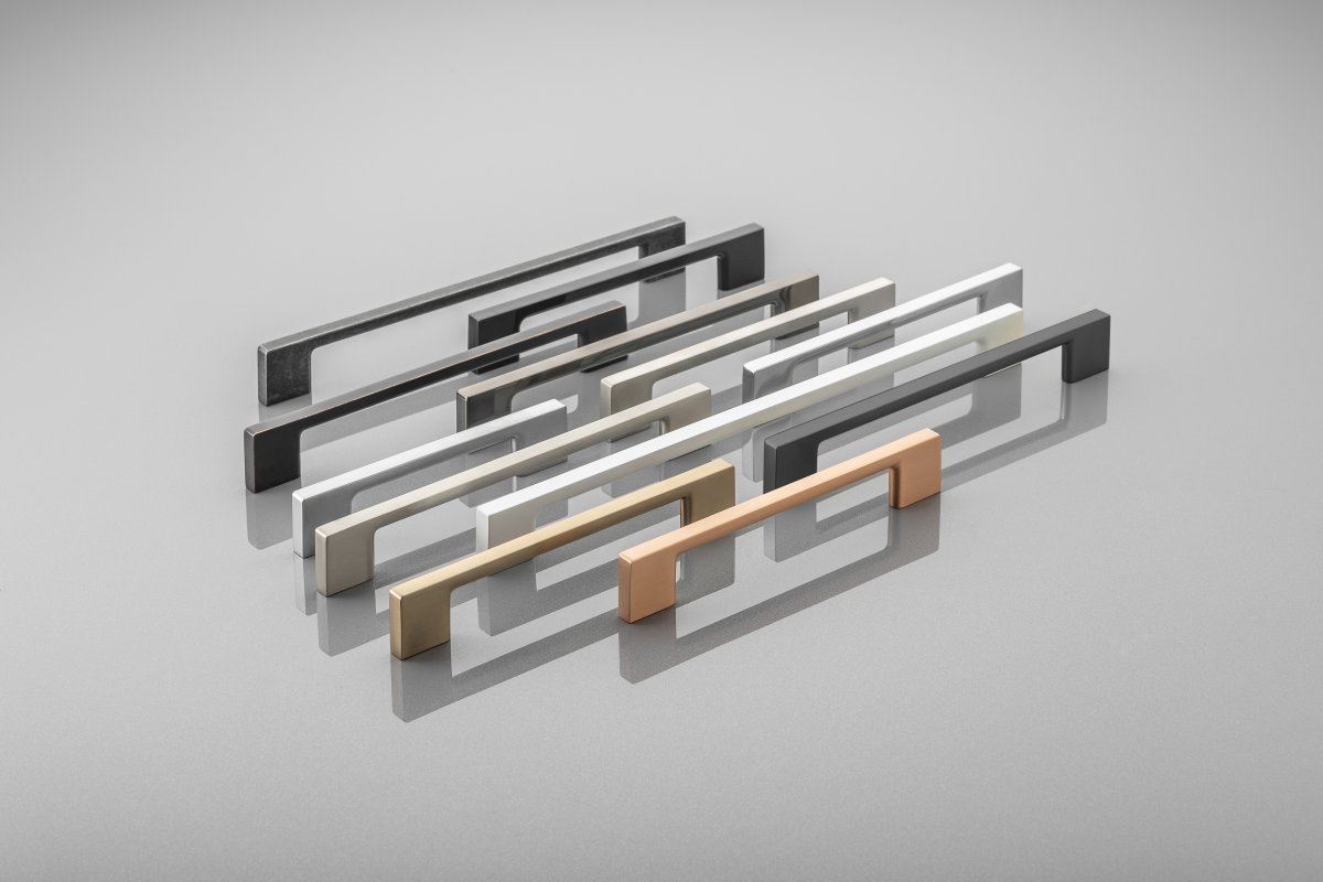Zamak handle 819 C=128 mm copper - GTV